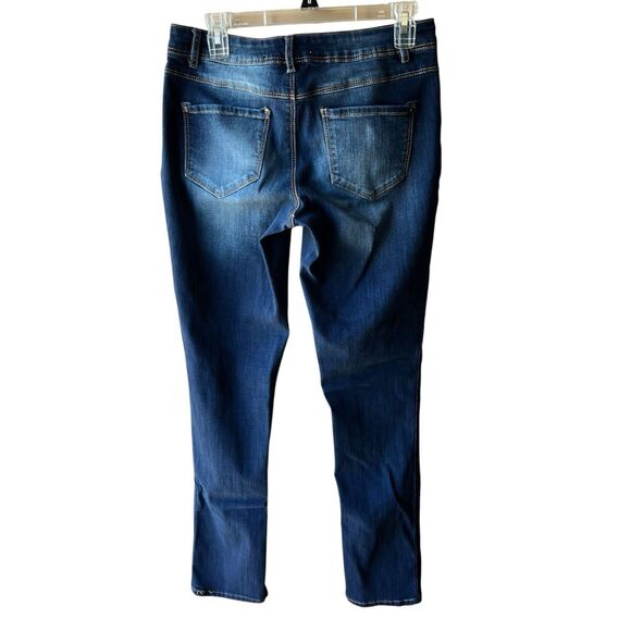 Est. 1946 patchwork straight Contemporary Stretch jeans size 6 - Picture 2 of 5